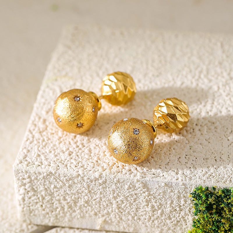 Wholesale Retro light luxury earrings