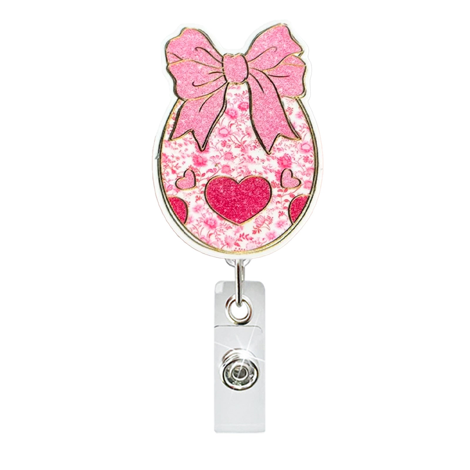 Wholesale Easter Bunny Egg Acrylic Badge Reels