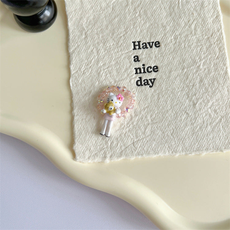 Wholesale  Beaded Cat Ring