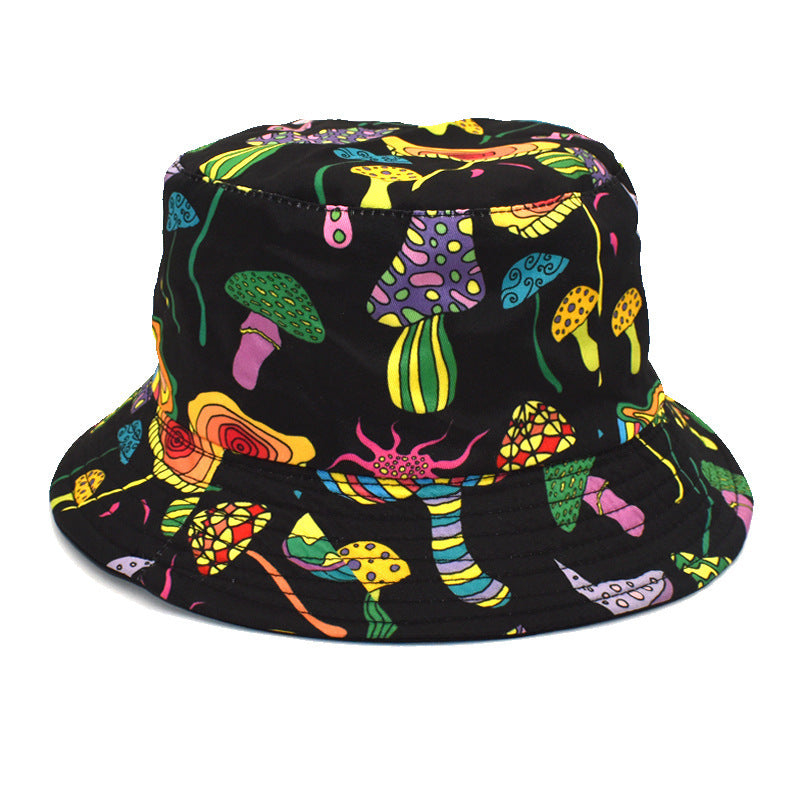Wholesale Mushroom Bucket Hat Double-sided Sun Protection Hat ACC-HT-AoZheng001