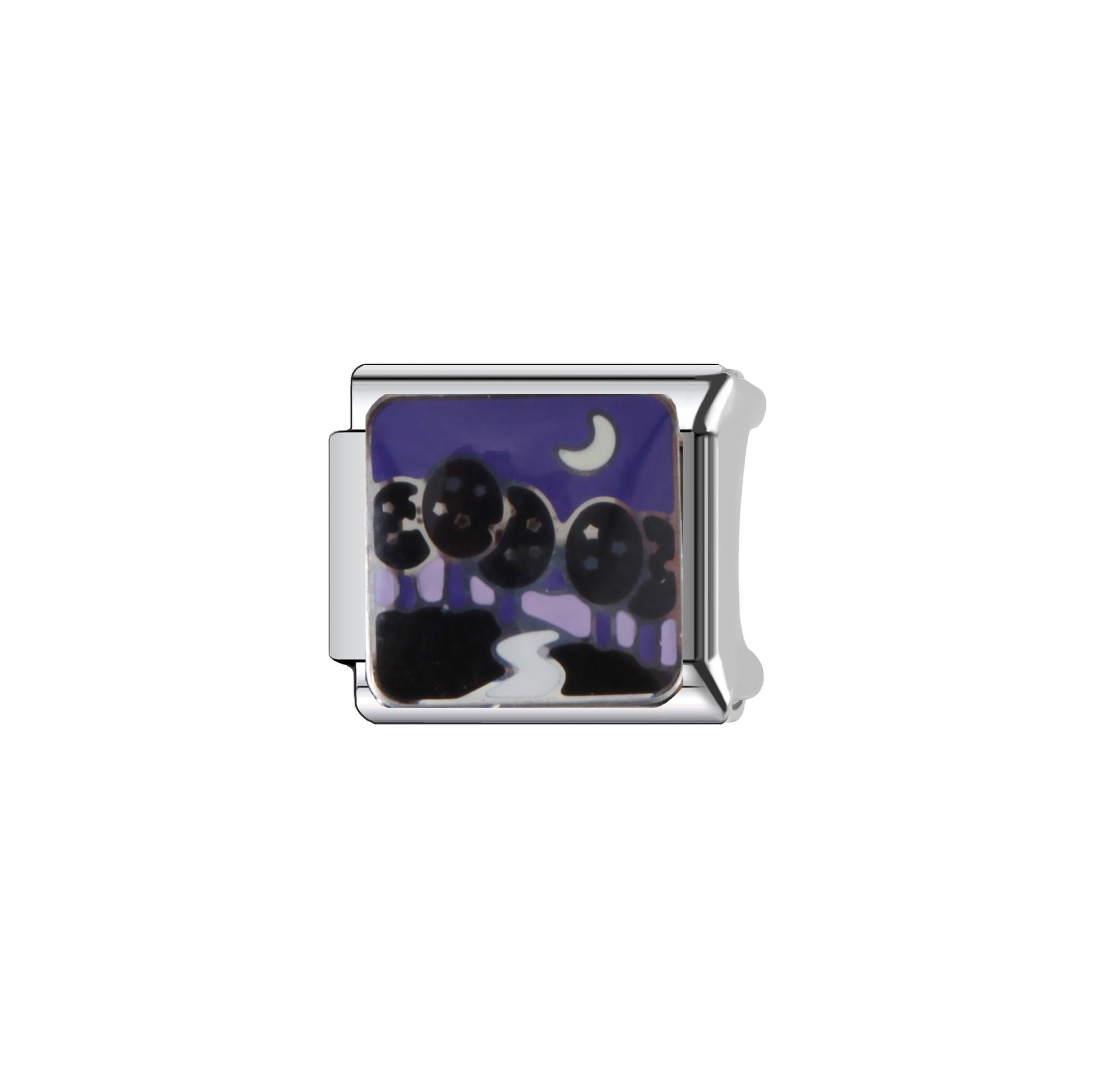 Wholesale Cartoon Animal and Planet Theme Stainless Steel DIY Modular Watch Strap for Unisex Gift