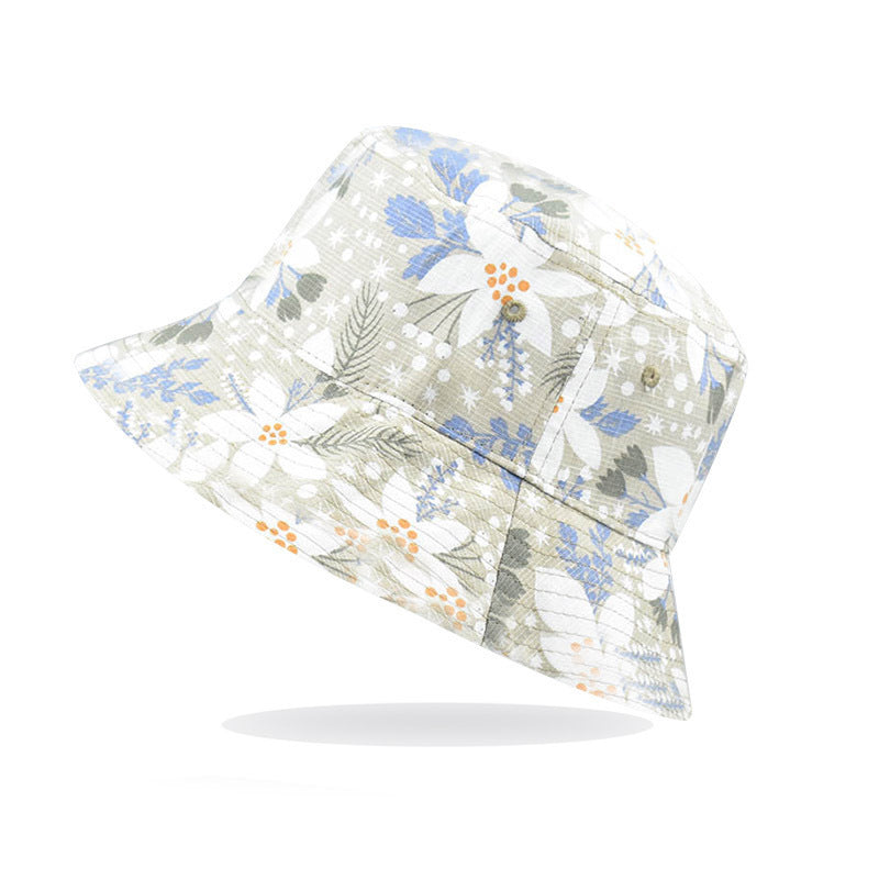 Wholesale Chinese Style Reversible Tie Dye Bucket Hat Wide Brim Adjustable Sun Hat For Everyday Fashion