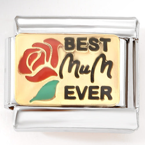 Wholesale Italian Charm Bracelet 9mm DIY Splicing Watermelon Lighthouse Stainless Steel Composable Bracelet