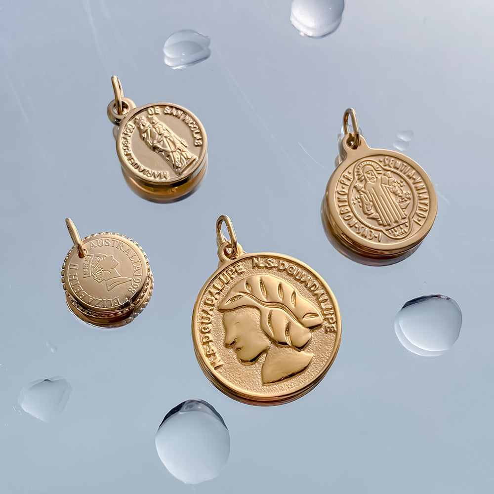Wholesale DIY Accessories Coin Small  Charms