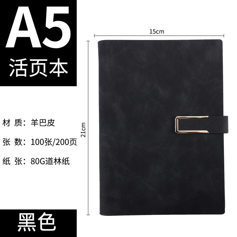 Wholesale soft copy notebook A5 business notepad