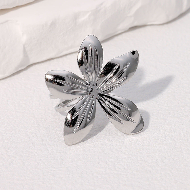 Wholesale Gold Plated Stainless Steel Open Rings