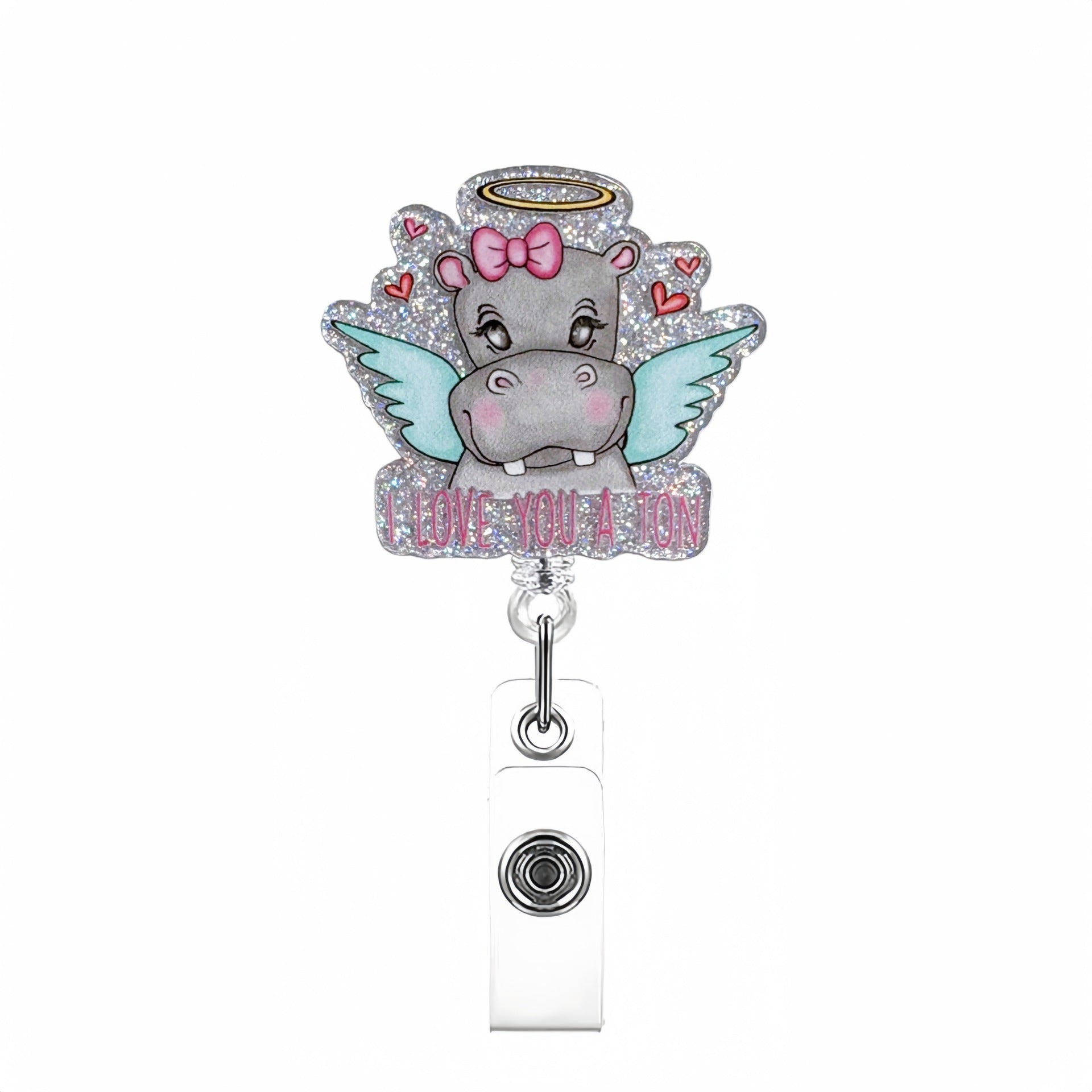 Wholesale  Valentine' s Day Love Animal Romantic Badge Reels