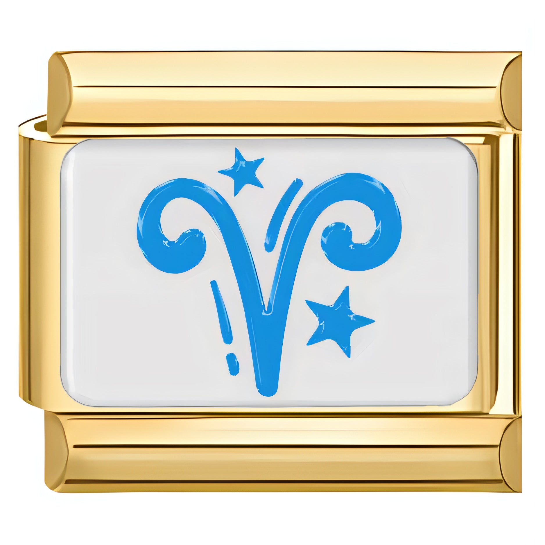 Wholesale Italian Charm Bracelet 9mm DIY Splicing Constellation Stainless Steel Composable Bracelet