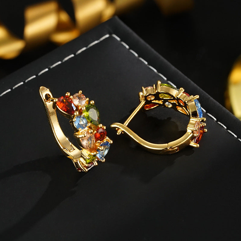 Wholesale Colorful Distinctive Earrings Super Flash  Earrings