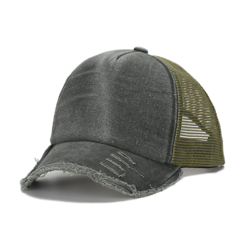 Wholesale Breathable Mesh Sun Baseball Cap