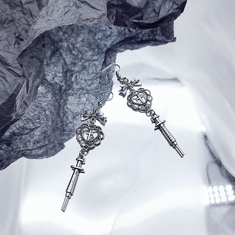 Wholesale  Gothic Baroque Love Bow   Earrings