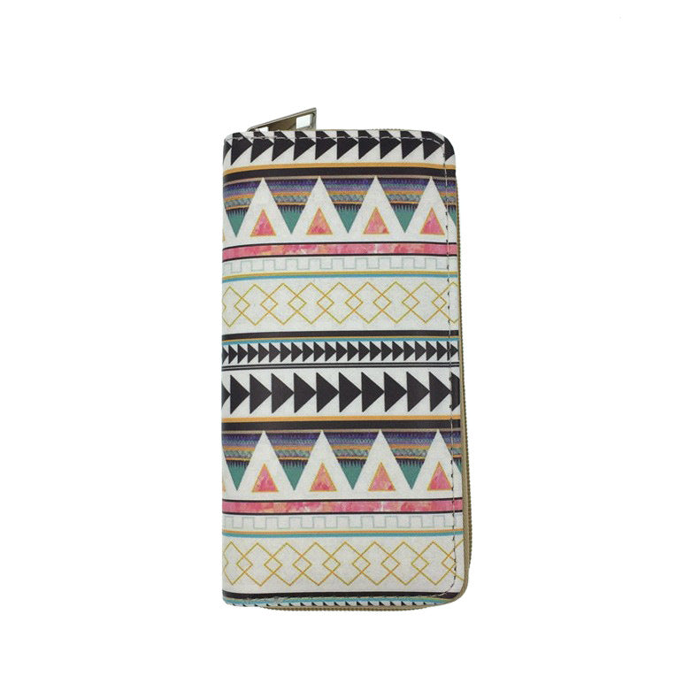 Wholesale ethnic style PU wallet