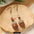 Wholesale Vintage Hand-made Plant Fruit Wood Earrings
