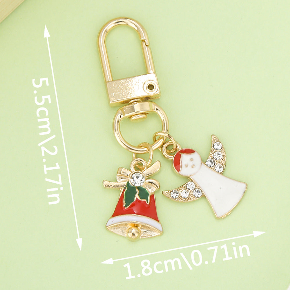 Wholesale Cute cartoon Christmas keychain