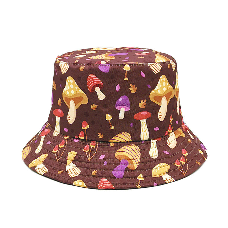 Wholesale Mushroom Bucket Hat Double-sided Sun Protection Hat ACC-HT-AoZheng001