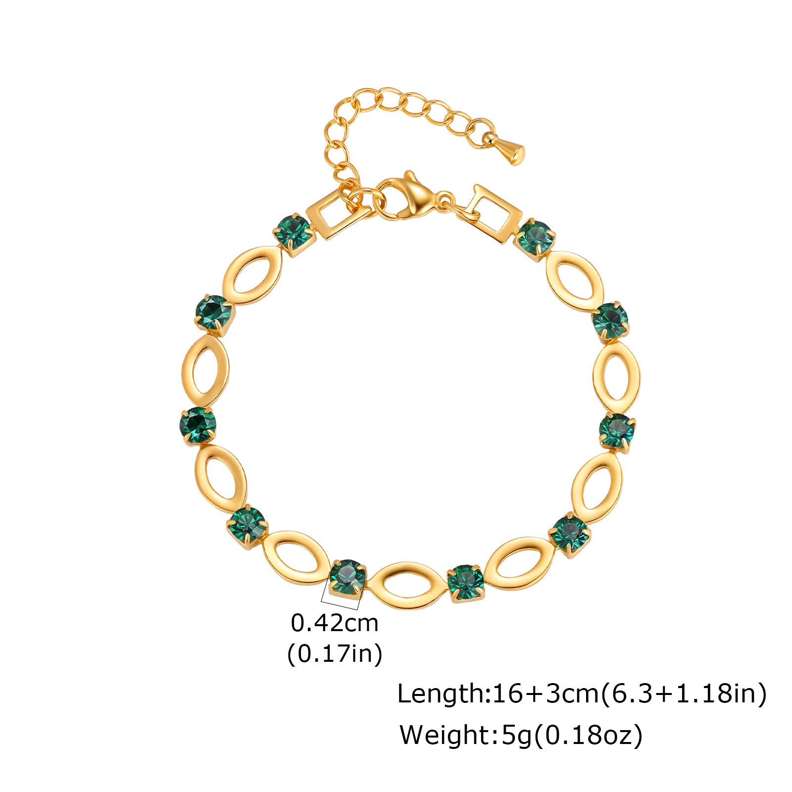 Wholesale Women S Stainless Steel Rhinestone Hollow Oval Handmade Bracelet Sparkly Jewelry Accessory For Everyday Wear