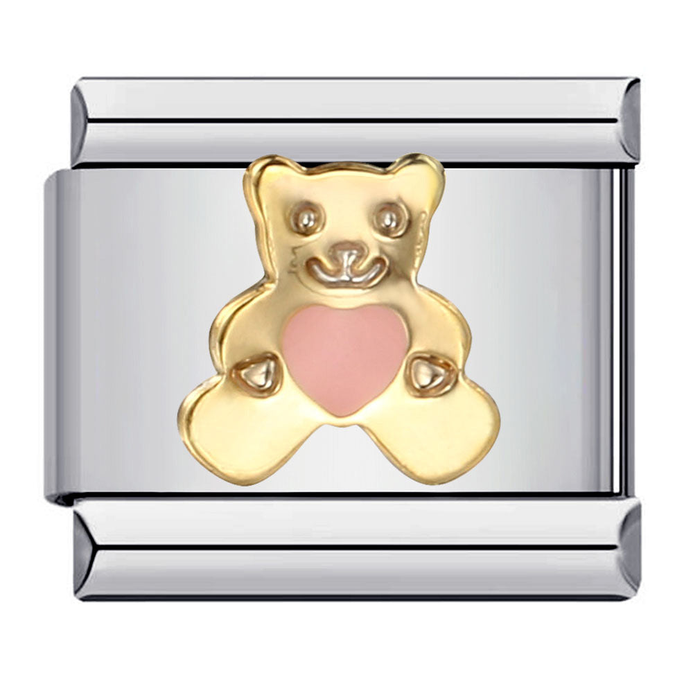 Wholesale Italian Charm Bracelet 9mm DIY Splicing Removable Oil Drop Cartoon Stainless Steel Composable Bracelet