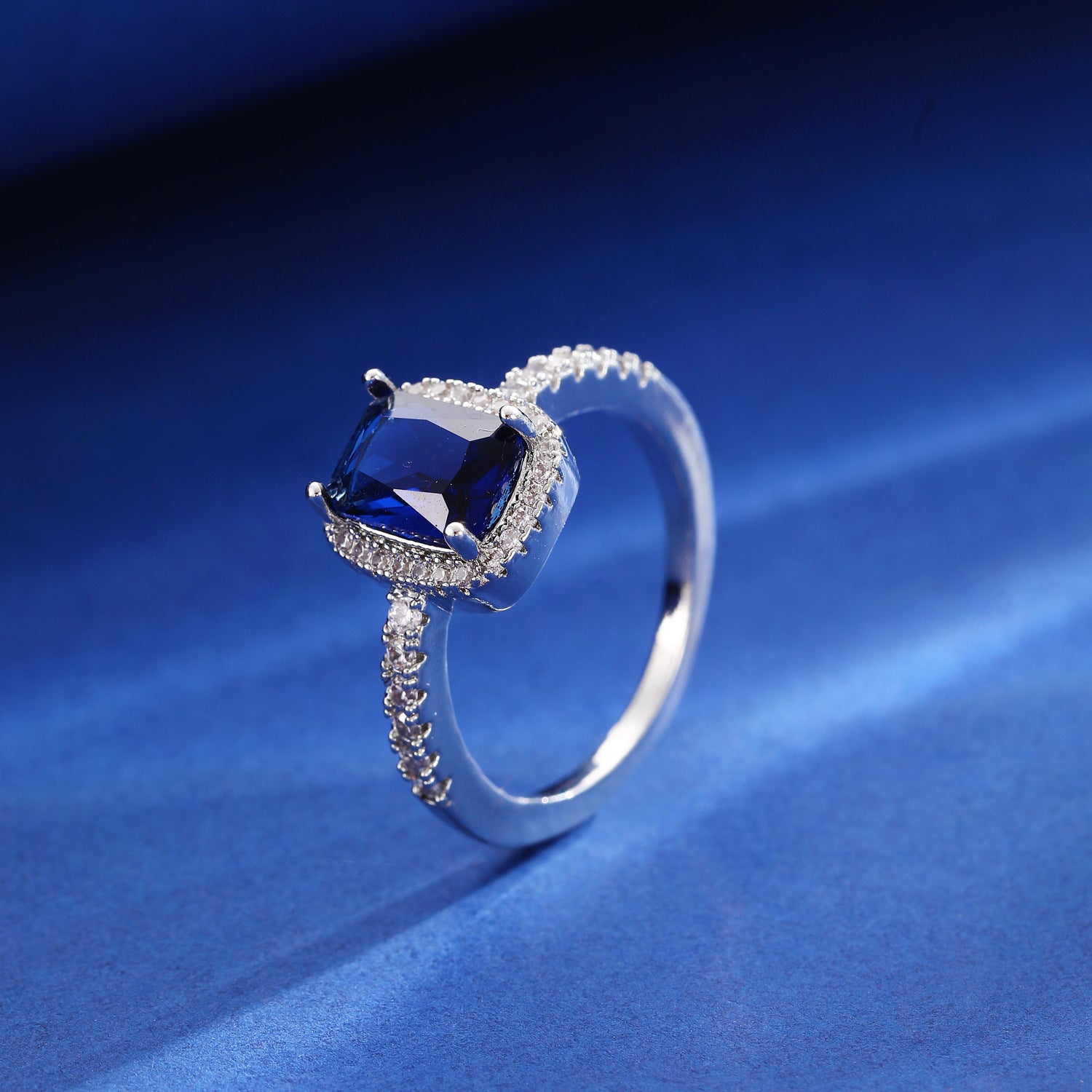 Wholesale color love zircon diamond ring