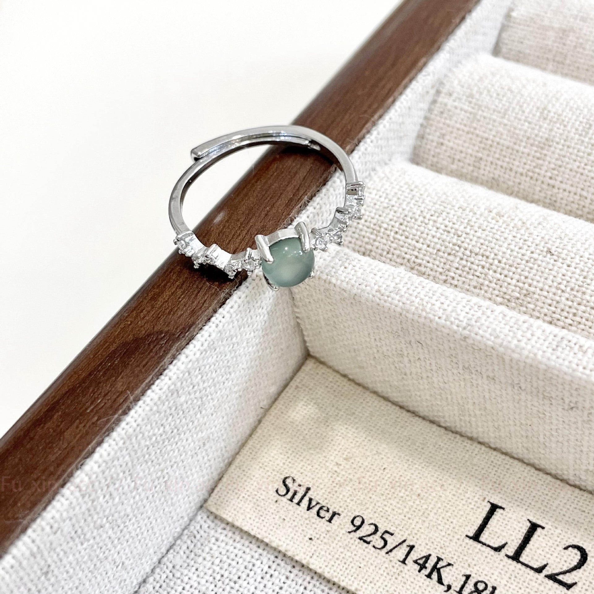 Wholesale  Bead Zircon Gourd Ring