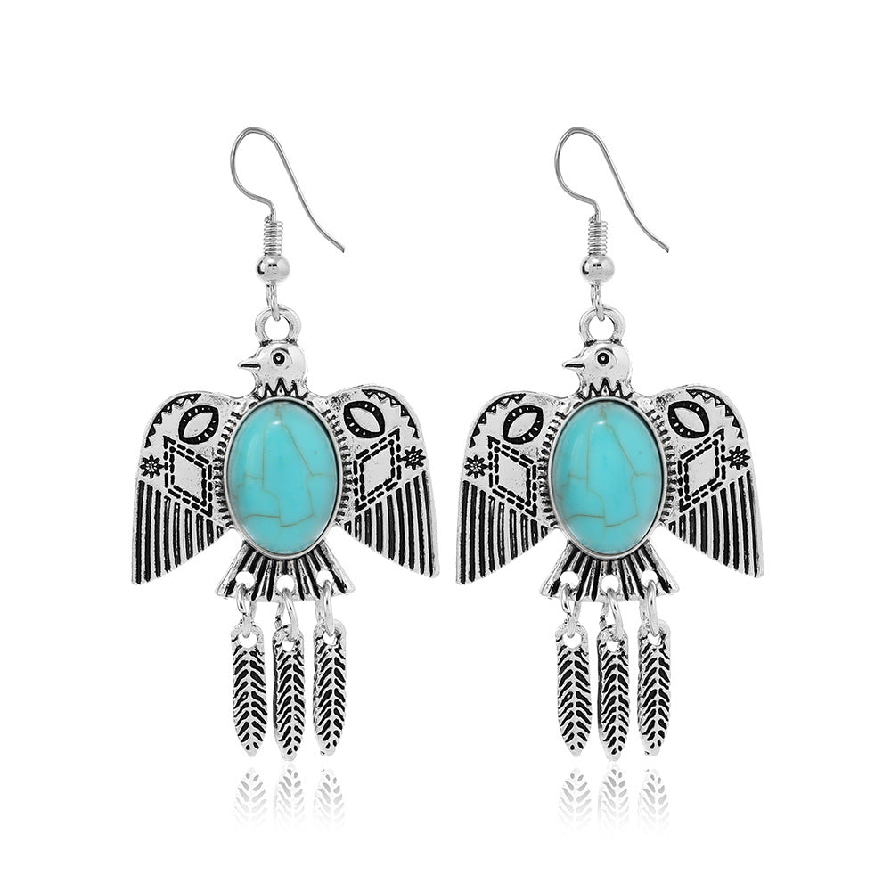 Wholesale  Bohemian Vintage Ethnic Style Earrings