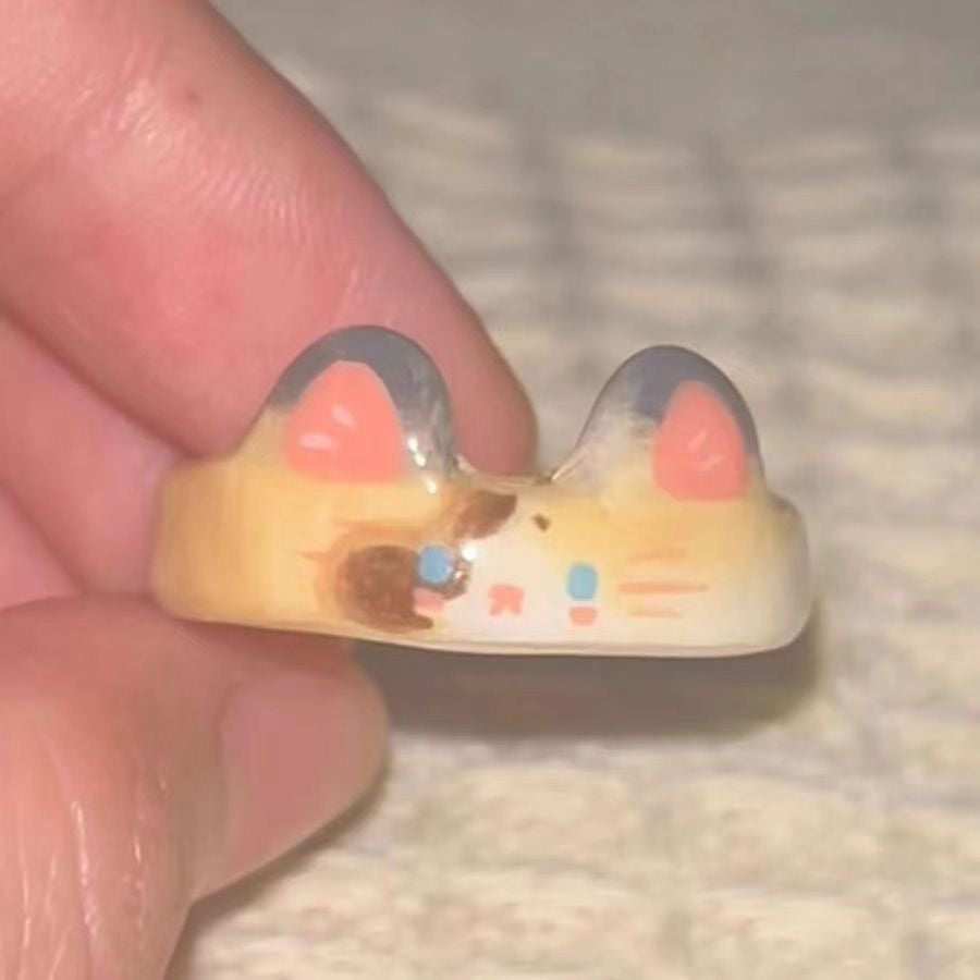 Wholesale Cute Cat Ring