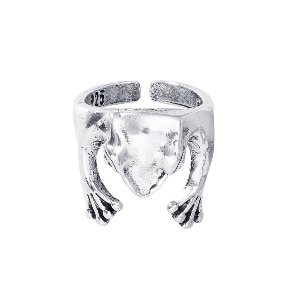 Wholesale frog  retro do old animal ring