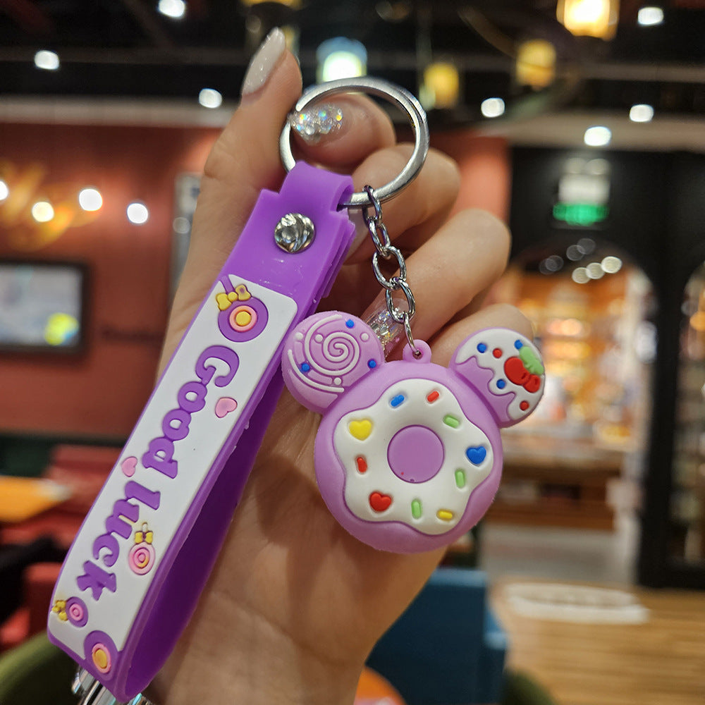 Wholesale Cartoon PVC Soft Keychains Cute Keychain ACC-KC-YiZhuo001