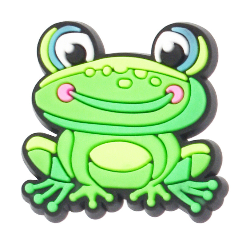 Wholesale Random 100pcs Farm Theme Cartoon Shoes Accessories Shoes Charms ACC-SC-RYY050