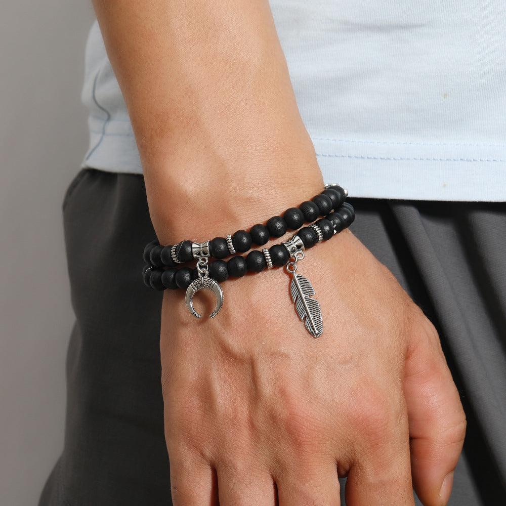 Wholesale Double Beaded Peace Tree Bracelet