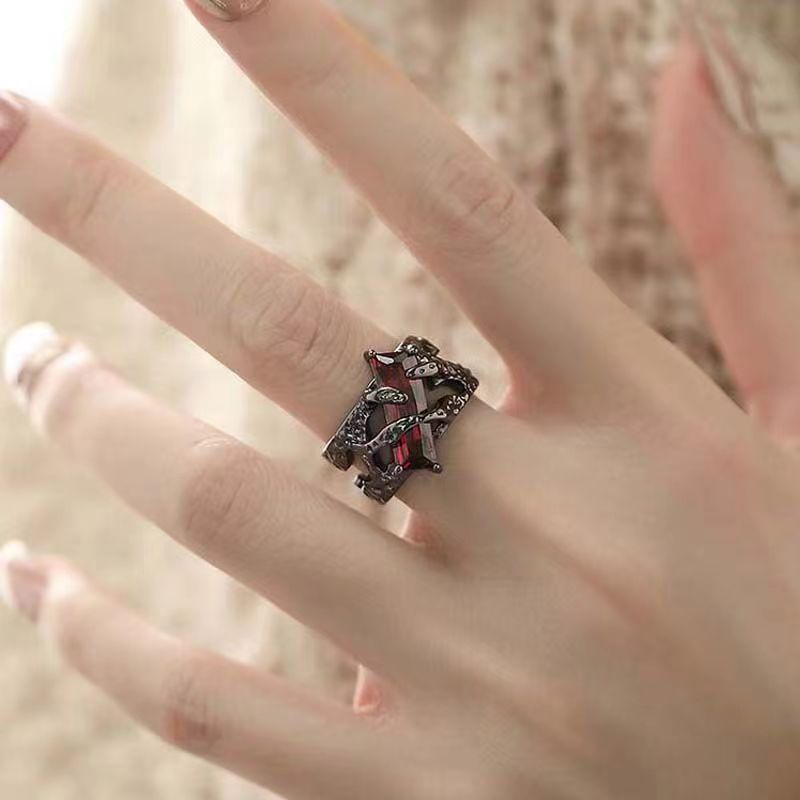 Wholesale Thorn Open Ruby Ring