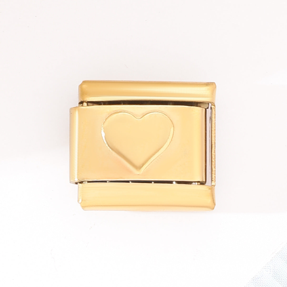 Wholesale 10pcs Italian Charm Bracelet 9mm DIY Splicing Removable Gold Series Stainless Steel Composable Bracelet