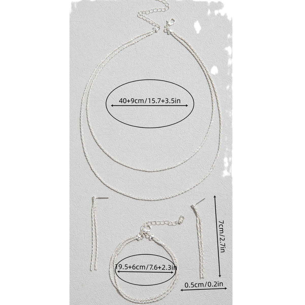 Wholesale shiny rhinestone necklace earrings bracelet suit