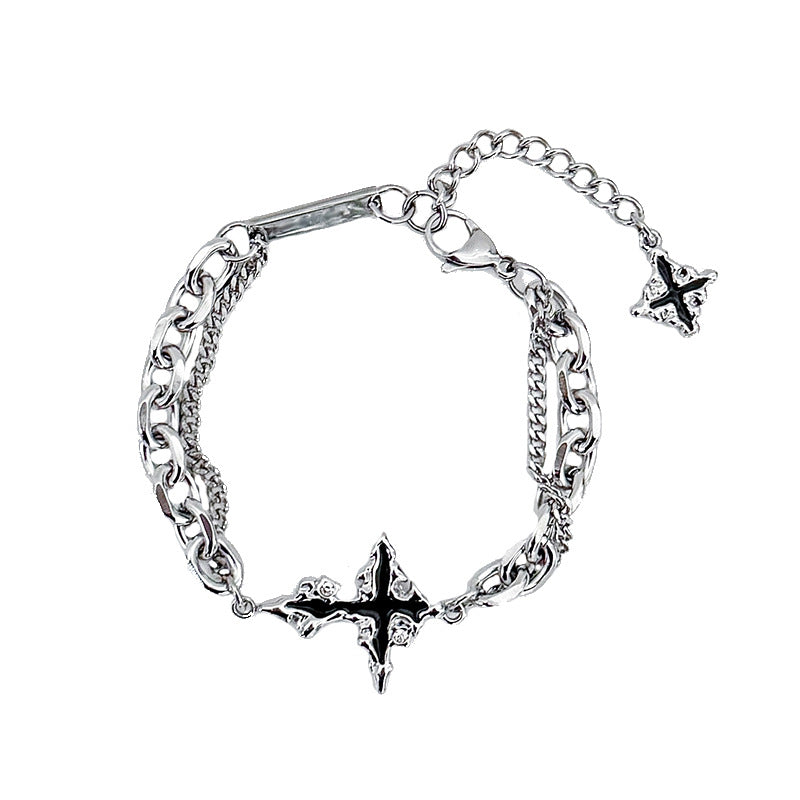 Wholesale cross bracelet titanium steel bracelet