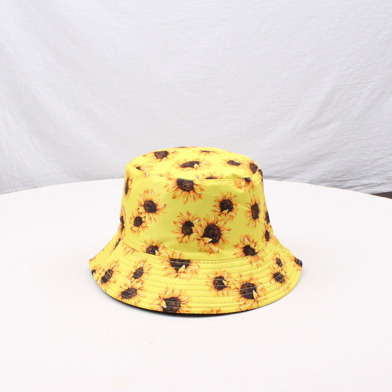 Wholesale  Sunflower Fisherman's Hat  Bucket Hat