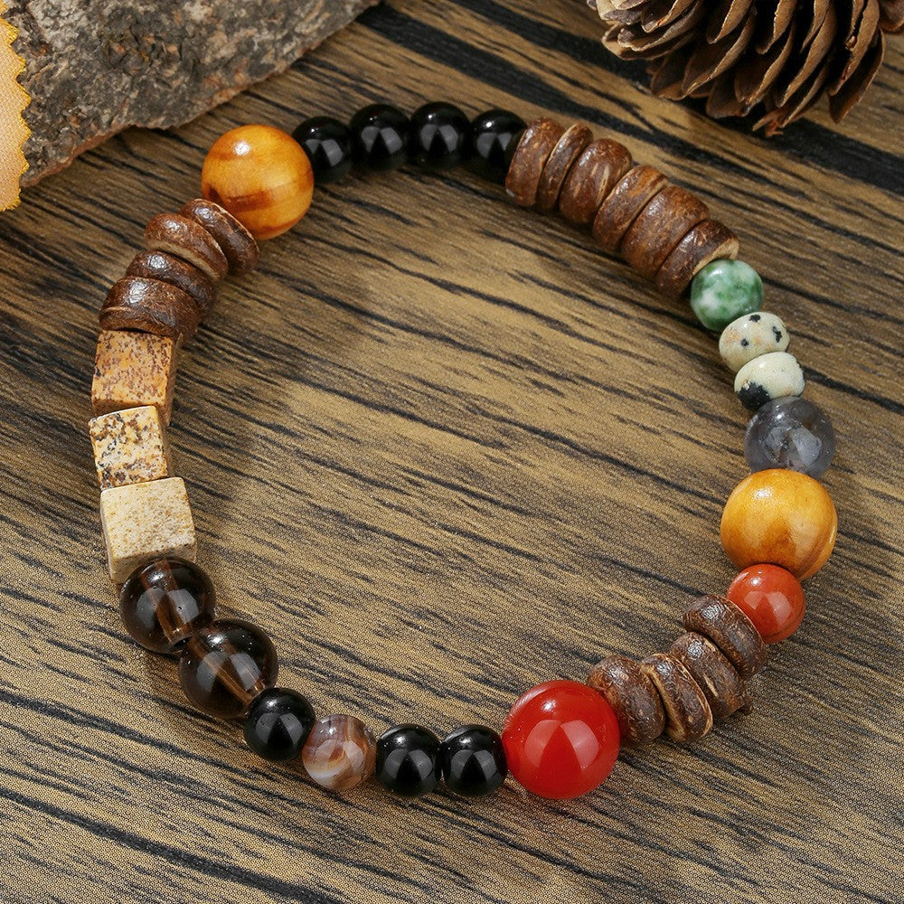Wholesale Retro-style Fashionable Turquoise Beaded Bracelets