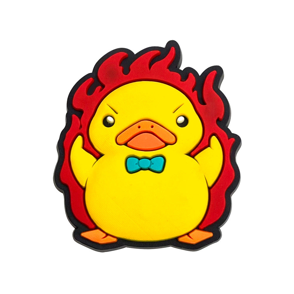 Wholesale 10pcs Cartoon cute soft rubber shoe charms shoe decoration