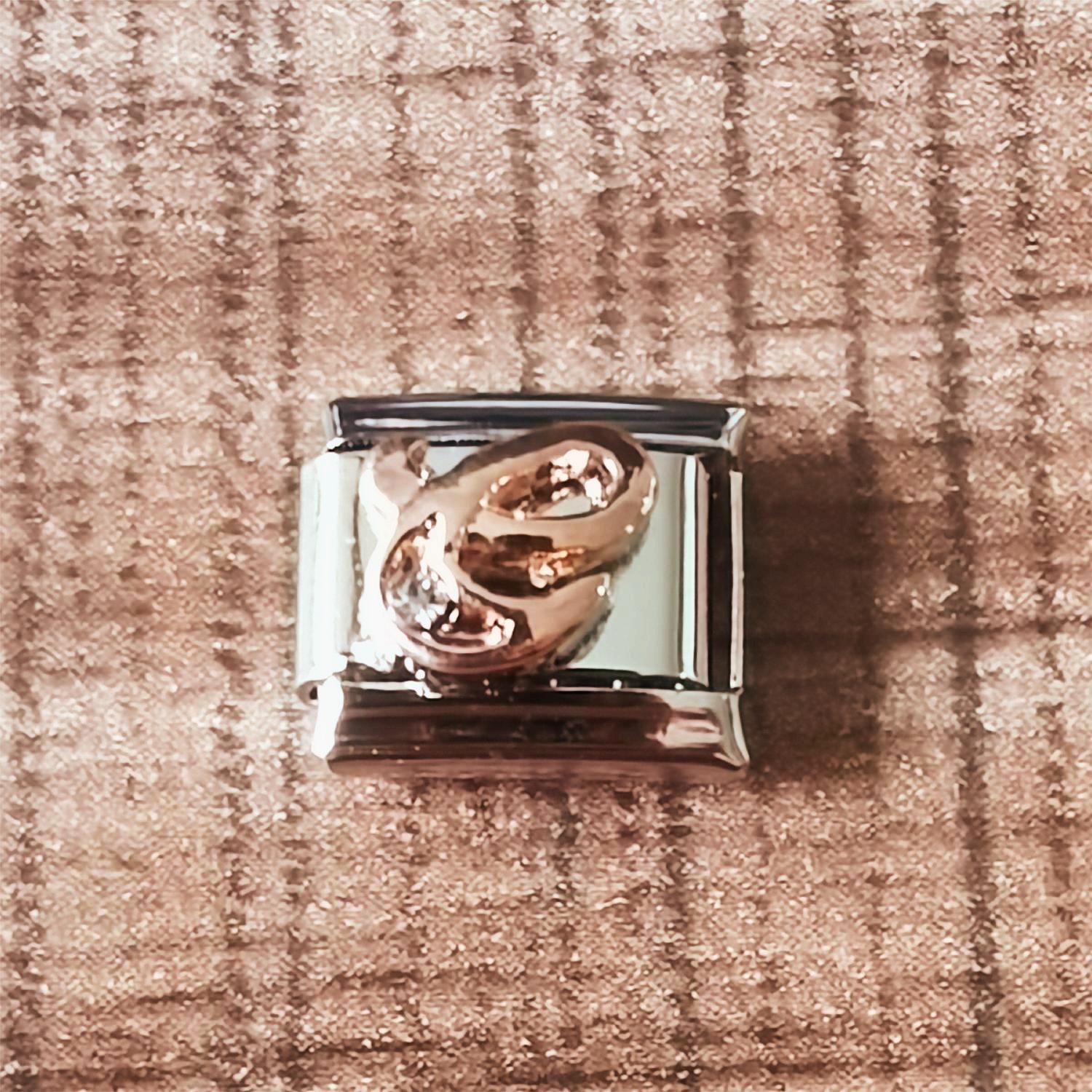 Wholesale Italian Charm Bracelet 9mm DIY Splicing Removable Stainless Steel Letter Composable Bracelet ACC-BT-XY067