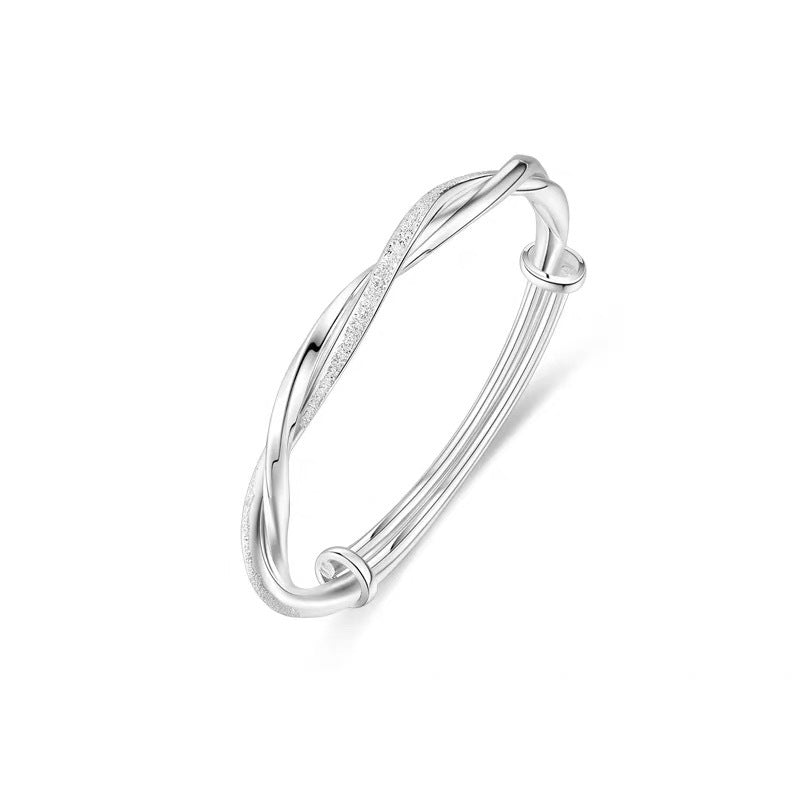 Wholesale zinc alloy Mobius ring bracelet