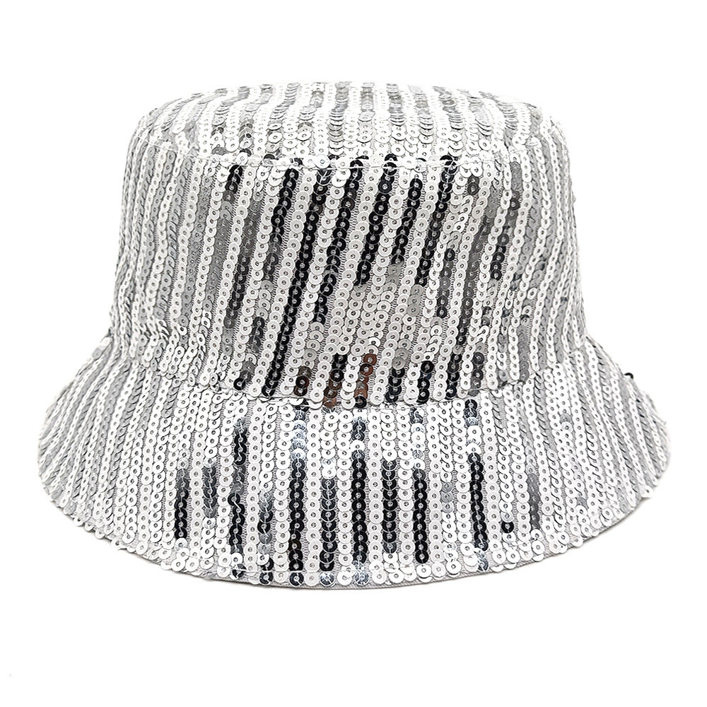 Wholesale  Sequin Performance Basin Hat Bucket Hat