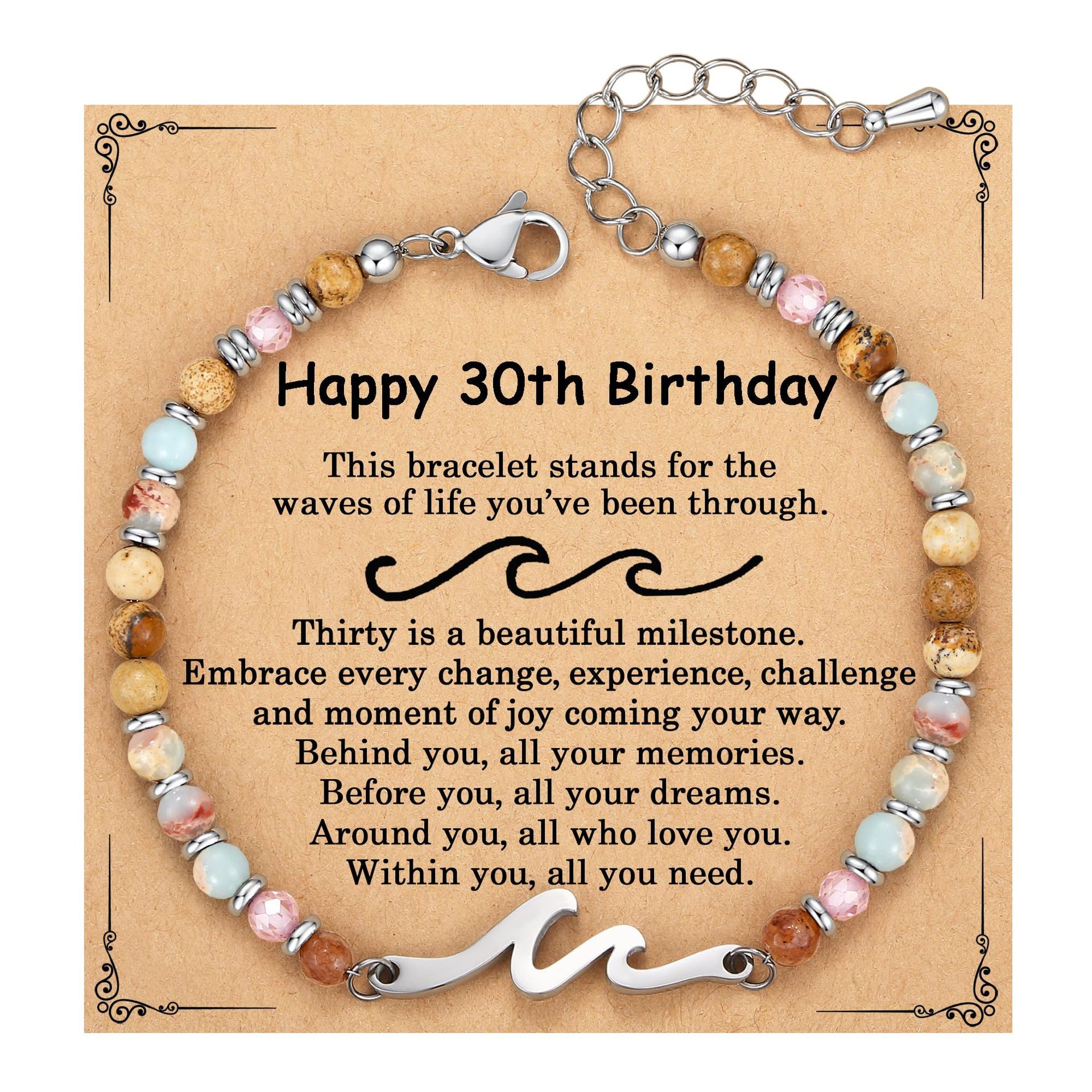 Wholesale Wave Shoushan Stone Bracelet for Everyday Wear Fashion Accessory
