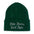 Wholesale Embroidered Gothic Dark Knitted Beanie