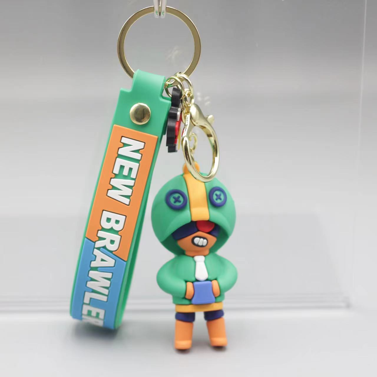 Wholesale Cartoon Doll Anime PVC Silicone Keychain Cute Keychain ACC-KC-QiLi001