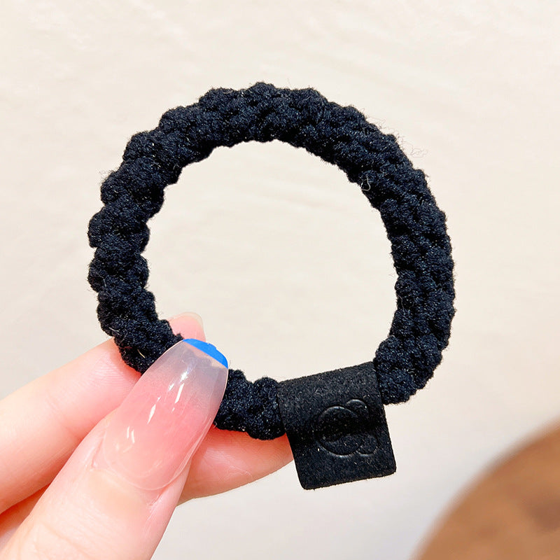 Wholesale Bear Hair Band Twist Braided Hair Rope High Elasticity Hair Scrunchies ACC-HS-Shenb005