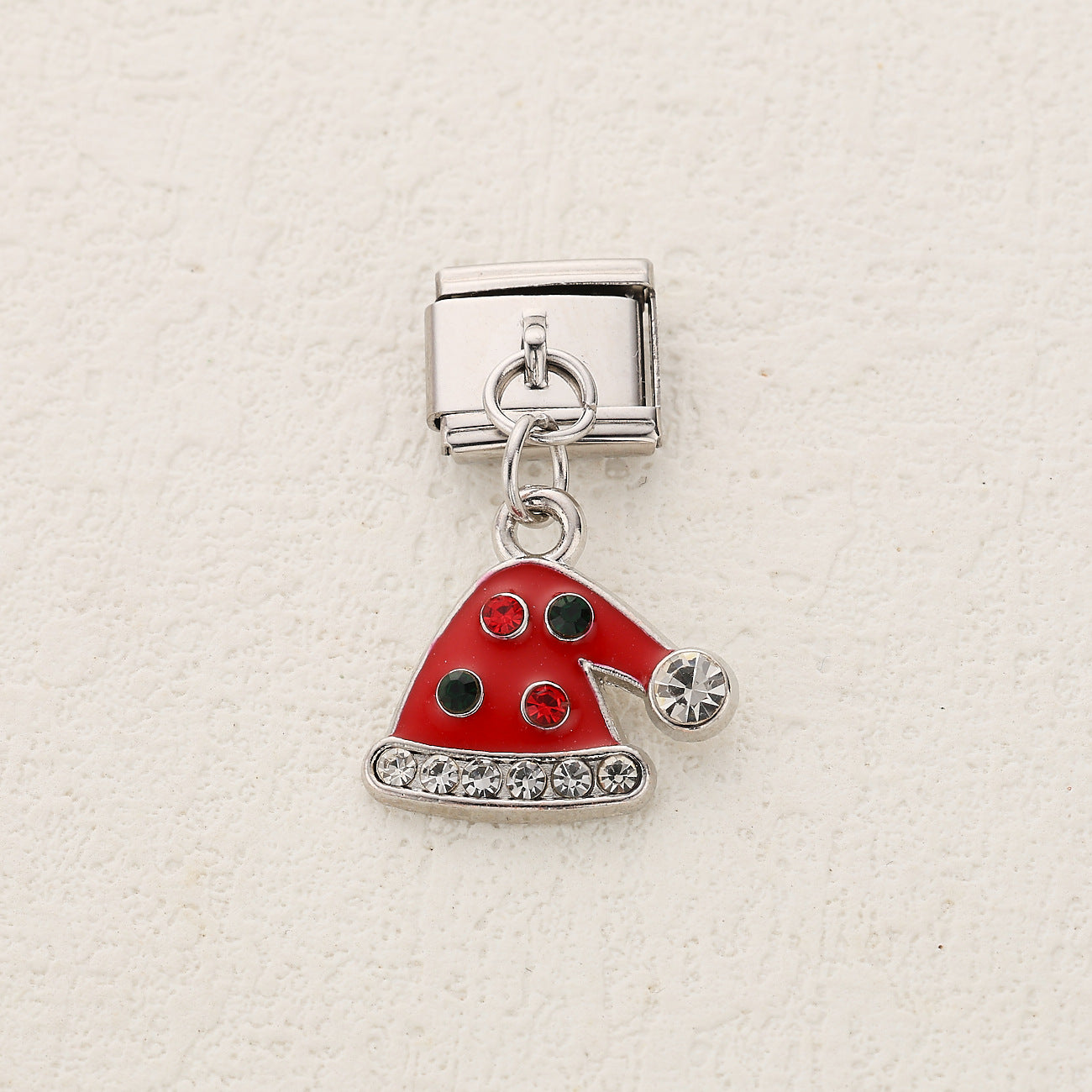 Wholesale Italian Charm Bracelet 9mm DIY Splicing Christmas Collection Stainless Steel Composable Bracelet