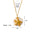 Wholesale  Shell Summer Beach Wind Stainless Steel Shell Starfish Necklace