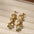 Wholesale Gold Tassel Leaf Earrings