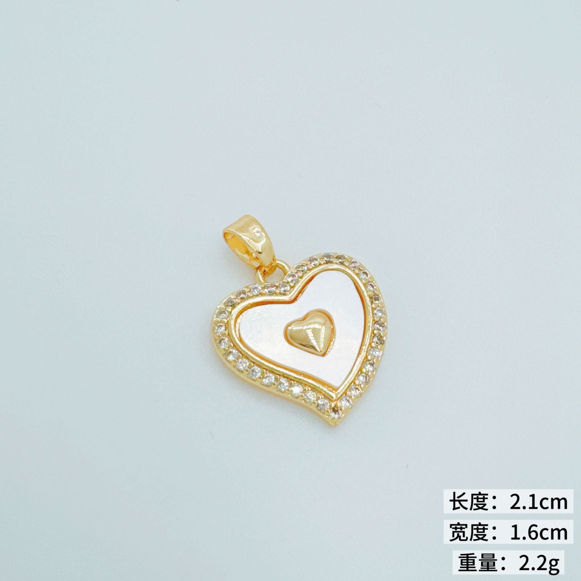 Wholesale Letter Heart nut Tree Pendant Necklace,  Copper Electroplated Jewelry Accessory for Women Boutique Resale
