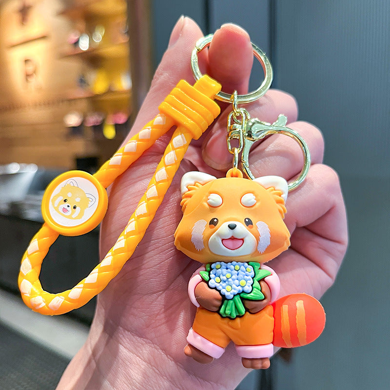 Wholesale Cartoon cute silicone keychain