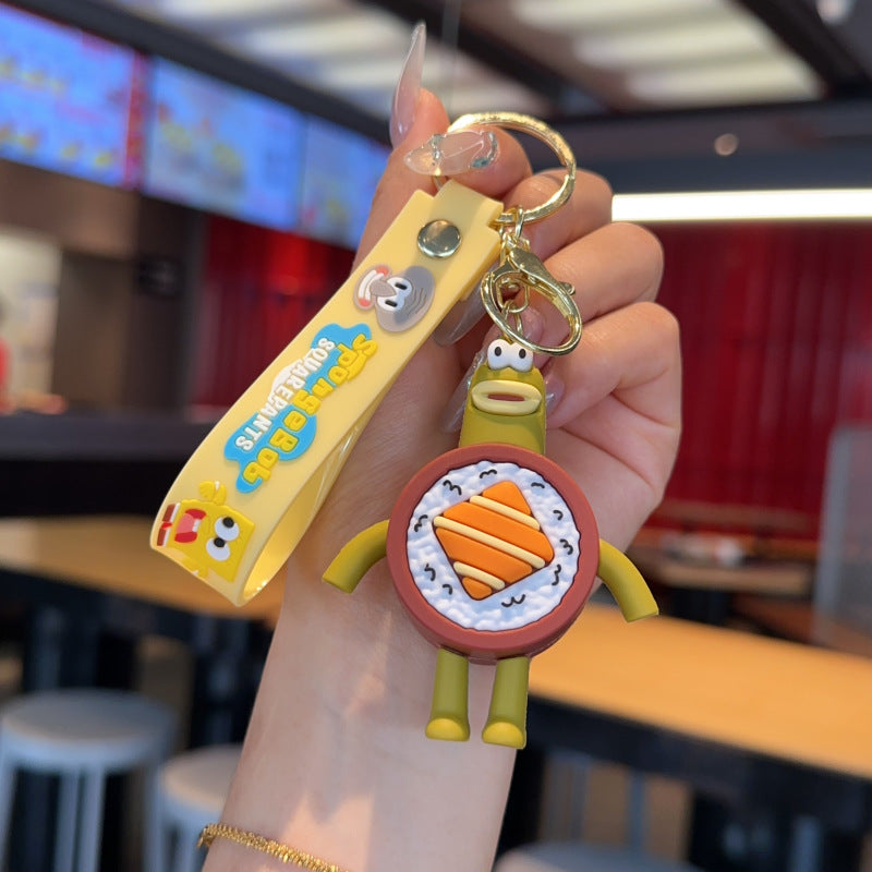 Wholesale PVC Cartoon Bikini Bottom Keychain - Car Key Accessory,  Bag Charm,  Gift for Wedding or Everyday Use