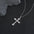 Wholesale Hip-hop Cross Pendant Zircon Necklace